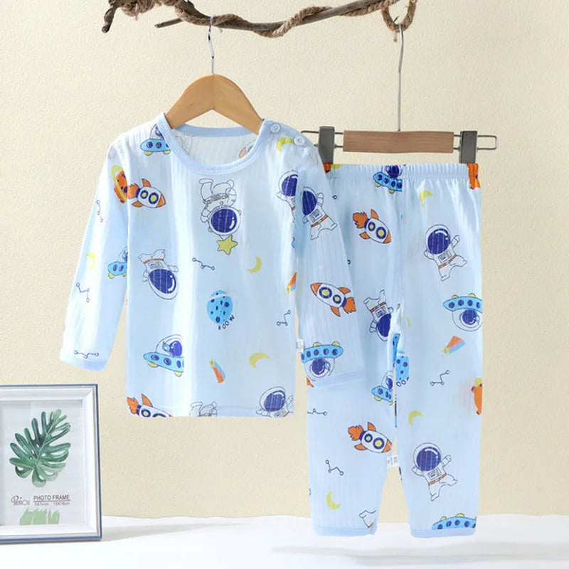 Soft Breathable Cotton Pyjamas Set