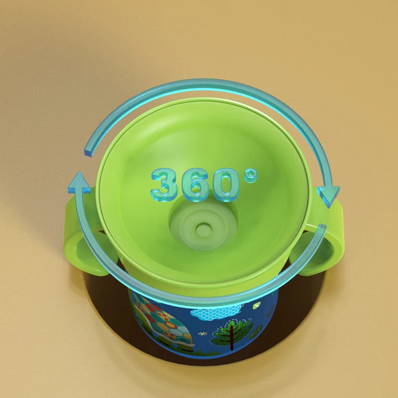 360 Rotated Learning Drinking Cup BPA Free