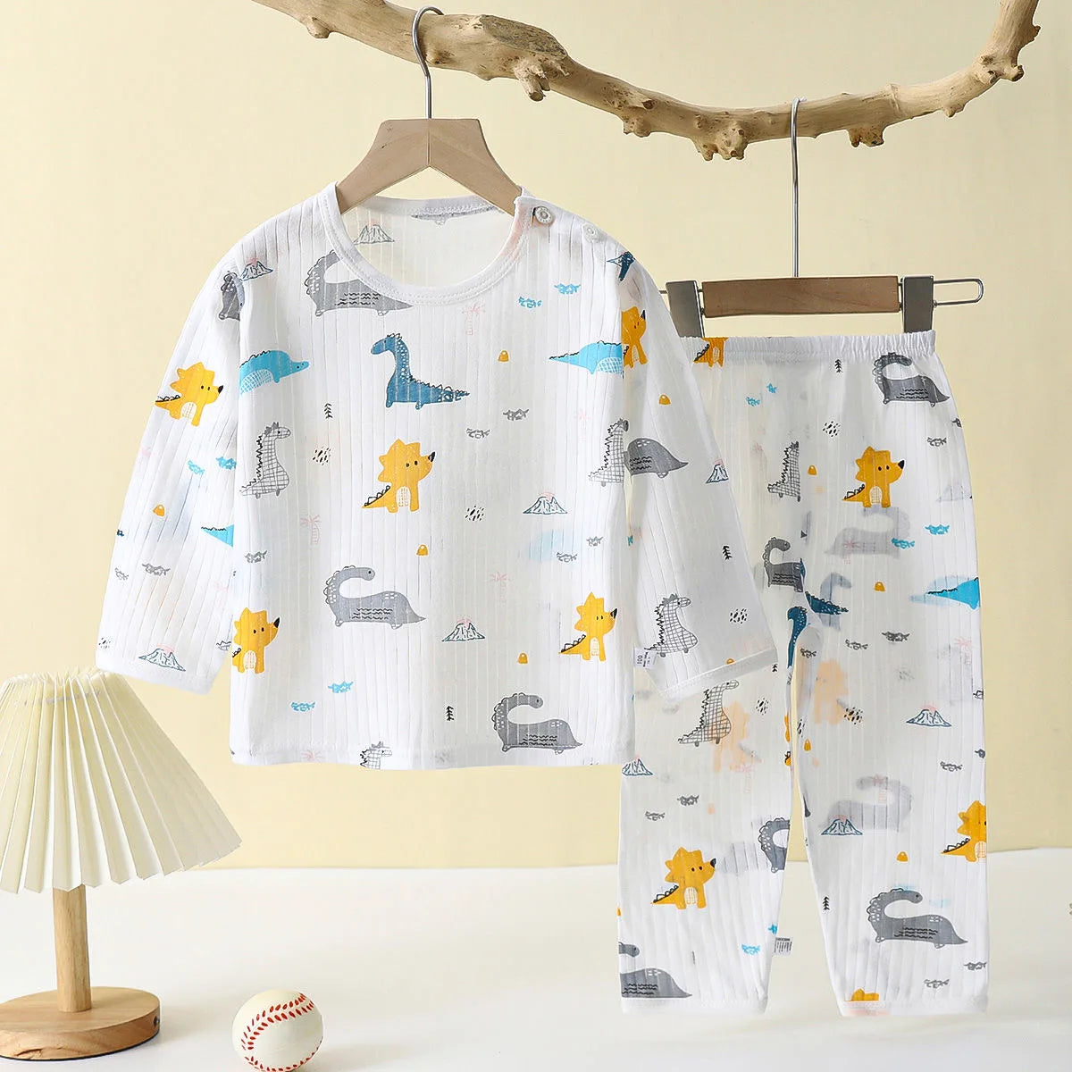 Soft Breathable Cotton Pyjamas Set