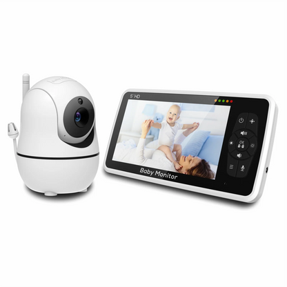 5 inch Video Baby Monitor with Camera and Audio