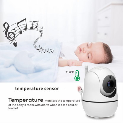 5 inch Video Baby Monitor with Camera and Audio