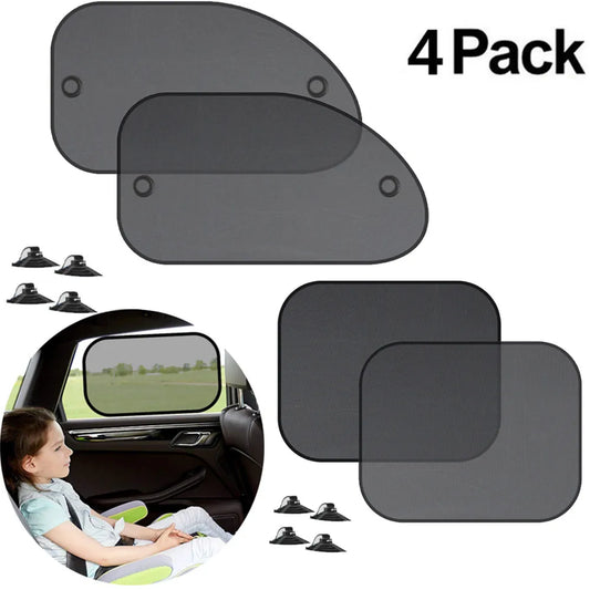 4PCS Car Window Sunshade Cover