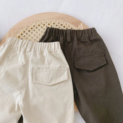 Spring Autumn Straight Pants