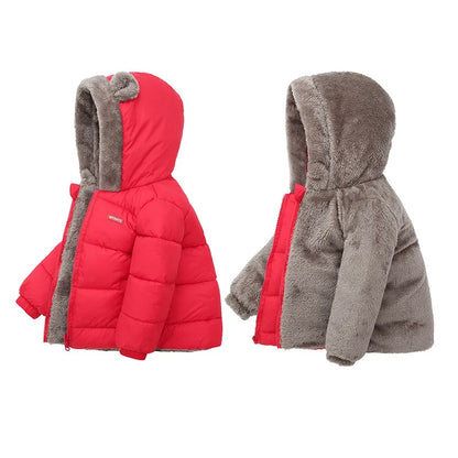 Jacket Hooded Cotton Outerwear