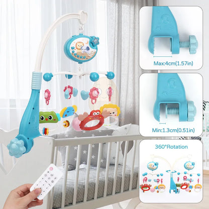 Baby Crib Rattle w/ Remote Control