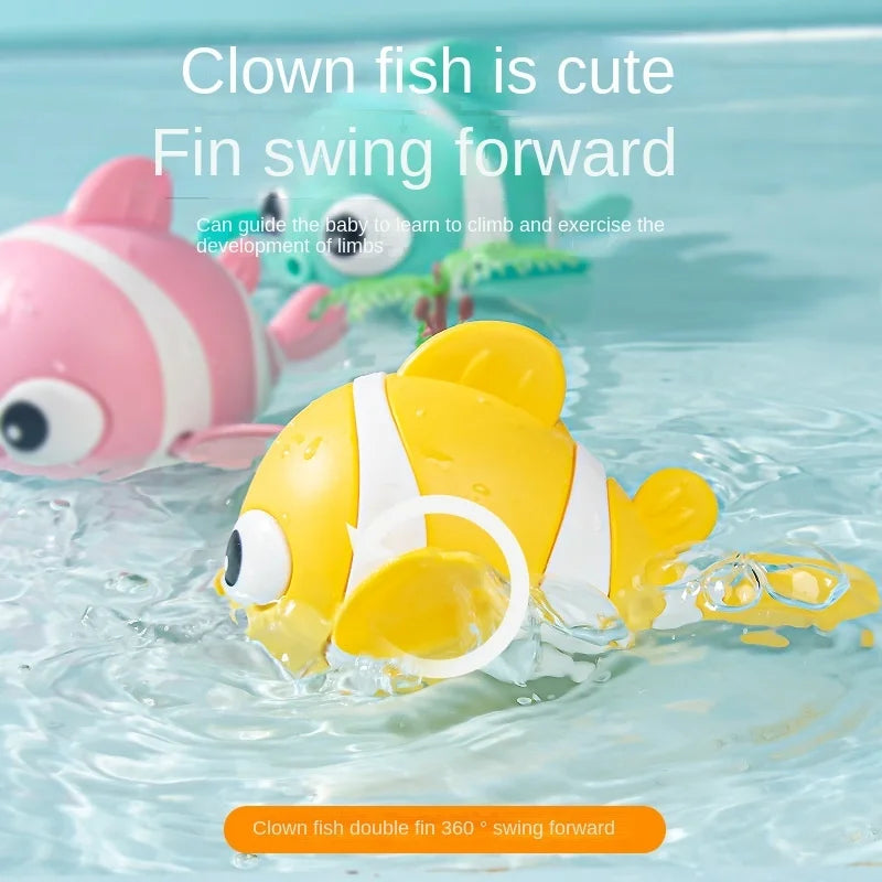 Baby Bath Cute Swimming Fish