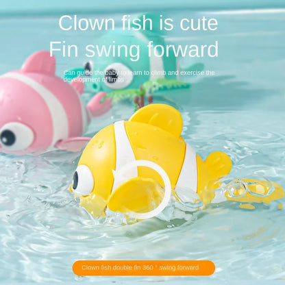 Baby Bath Cute Swimming Fish