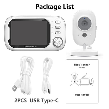 Cdycam 3.5 inch Wireless Video Baby Monitor 32GB