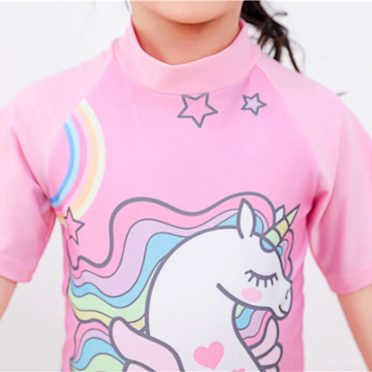 One-piece Swimsuit Short Sleeve