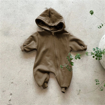 Organic Cotton Hooded Long Sleeve