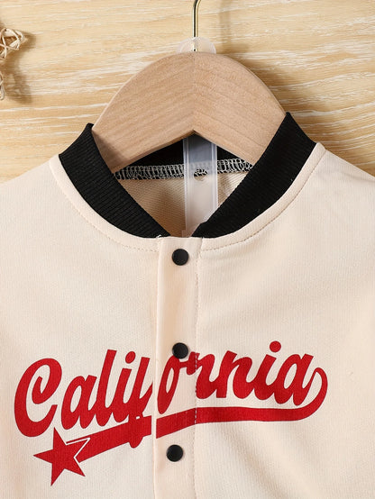 2-Piece Summer Baby Boy Baseball