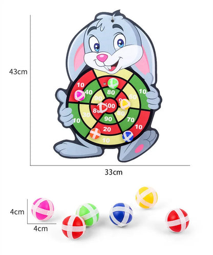 Montessori Cartoon Dart Board