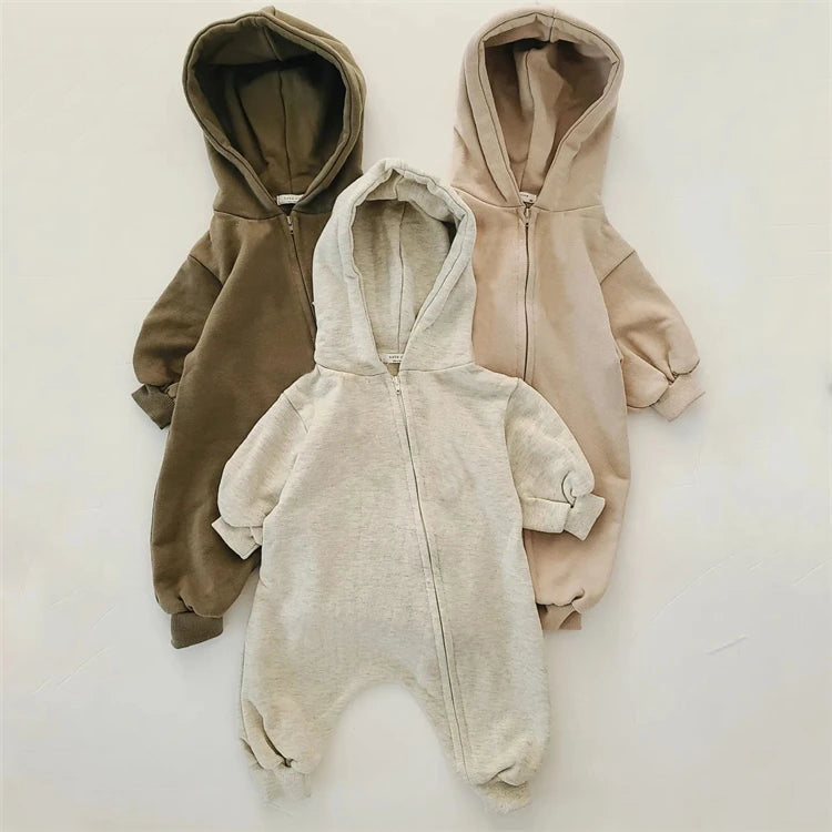 Organic Cotton Hooded Long Sleeve