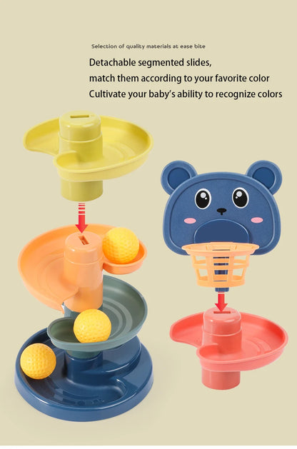 Montessori Baby Stacking Track