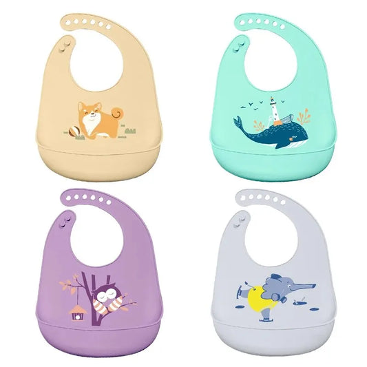 Waterproof Bibs Cartoon
