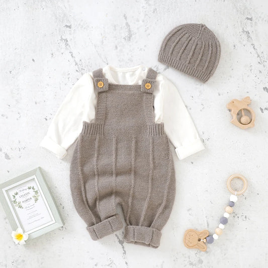 Baby Romper Strap w/ Hat