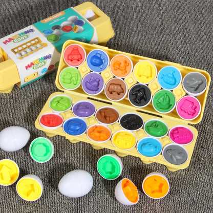 Eggs Screws 3D Puzzle Montessori Learning Education