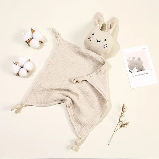 Muslin Burp Cloth Rabbit