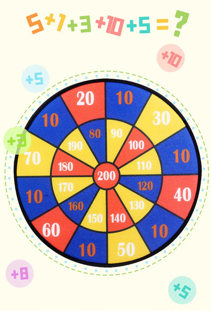 Montessori Cartoon Dart Board