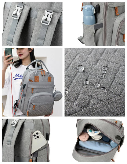 Waterproof Diaper Backpack