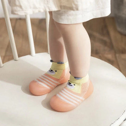 Animal Pattern Non-slip Silicone Baby Shoes