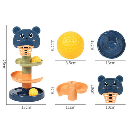 Montessori Baby Stacking Track