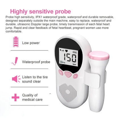 Fetal Monitor Doppler Baby Heartbeat