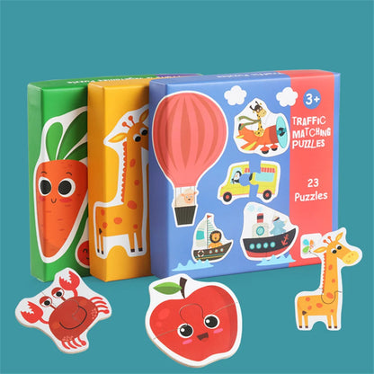 Baby Matching Puzzle Educational Game