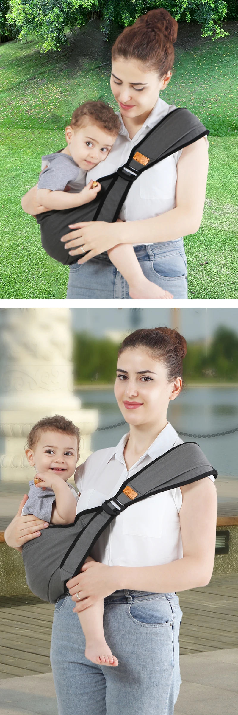 Baby carrying bag waist stool strap