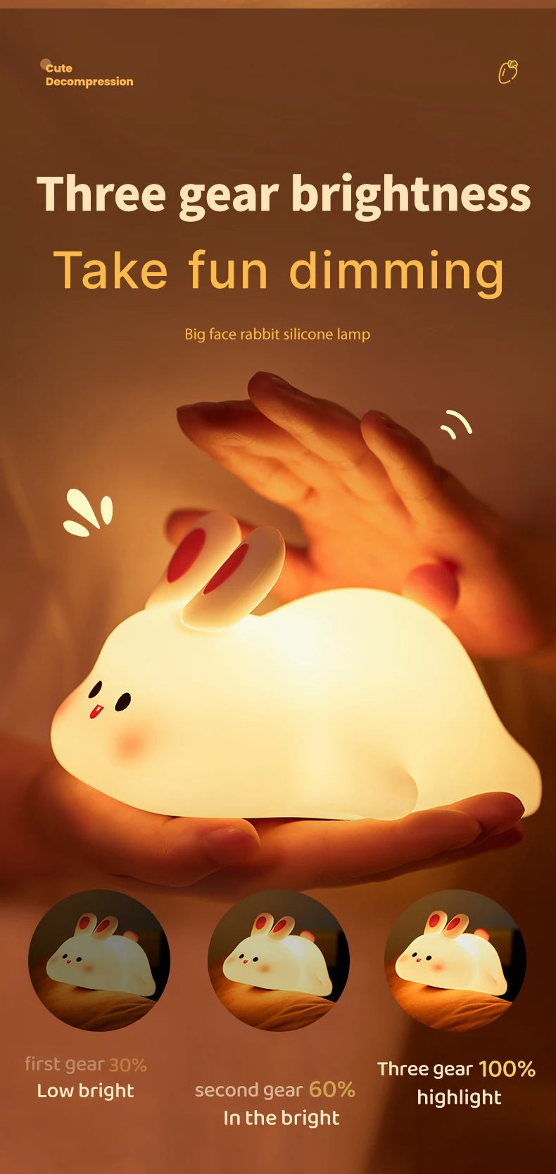 LED Night Lamp USB