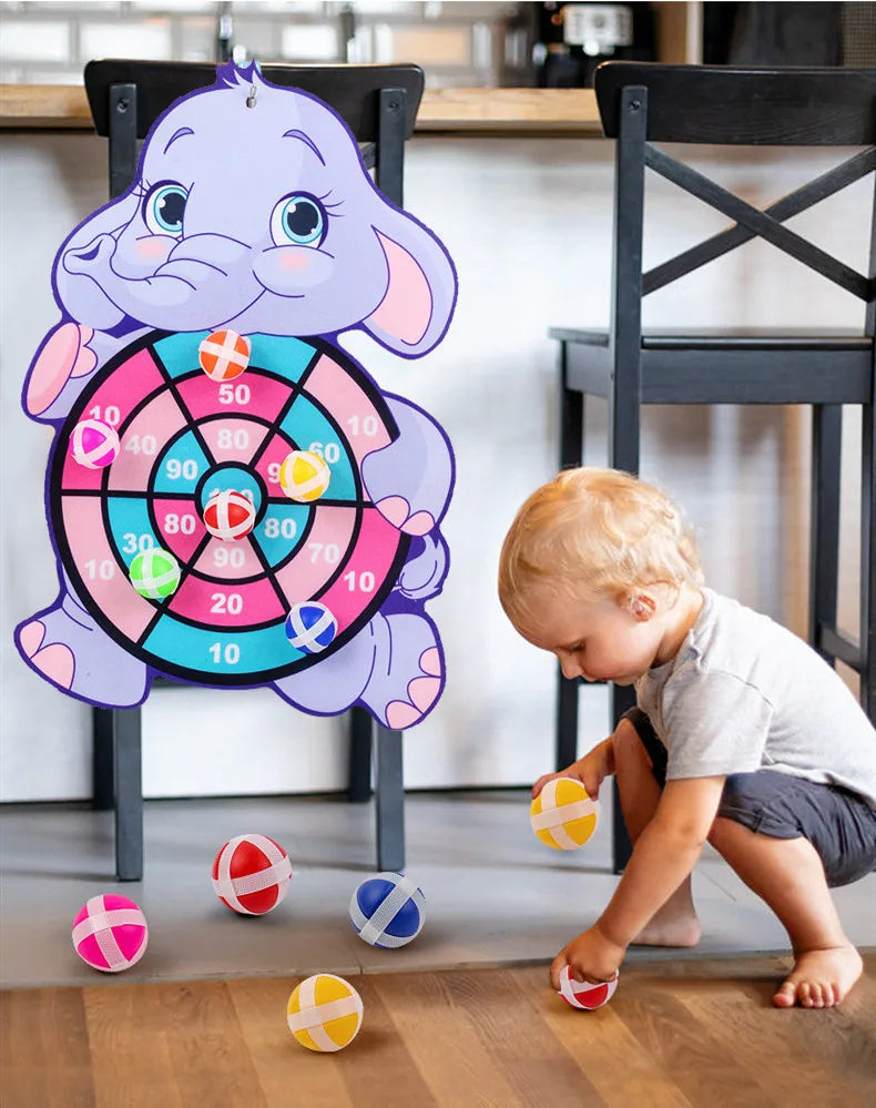 Montessori Cartoon Dart Board