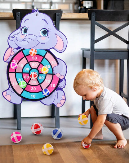 Montessori Cartoon Dart Board