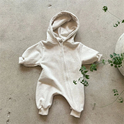 Organic Cotton Hooded Long Sleeve