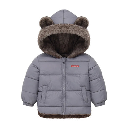 Jacket Hooded Cotton Outerwear
