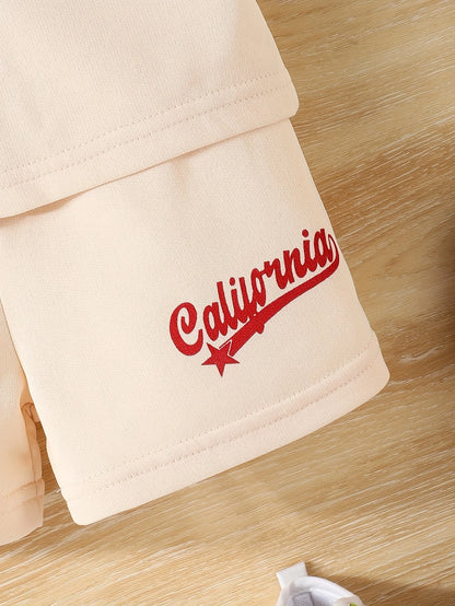 2-Piece Summer Baby Boy Baseball
