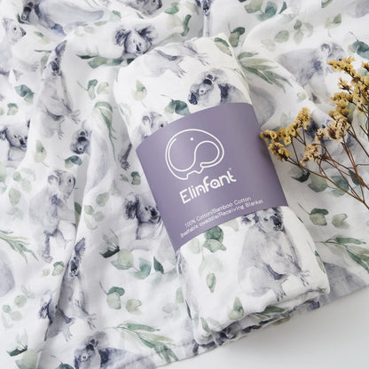Bamboo Cotton Muslin Swaddle Blanket