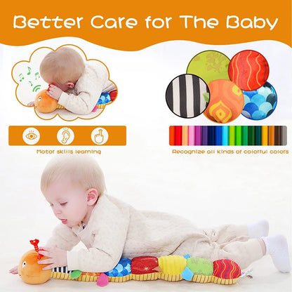 Baby Rattle Musical Caterpillar Worm