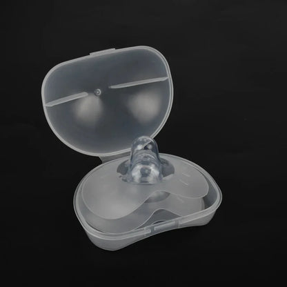 2Pcs Silicone Breastfeeding Nipple Protectors
