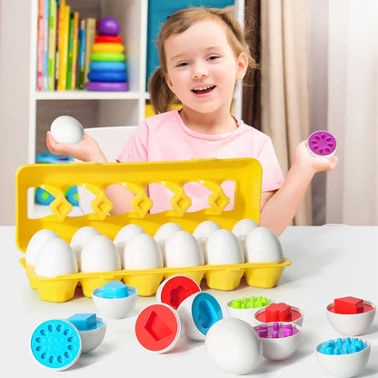 Eggs Screws 3D Puzzle Montessori Learning Education