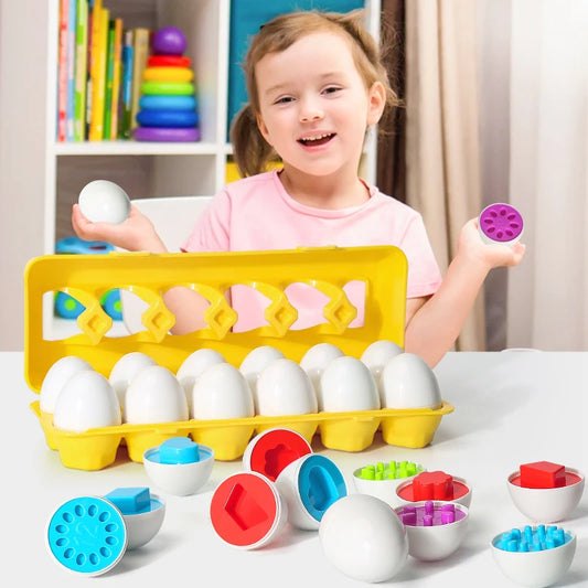Eggs Screws 3D Puzzle Montessori Learning Education