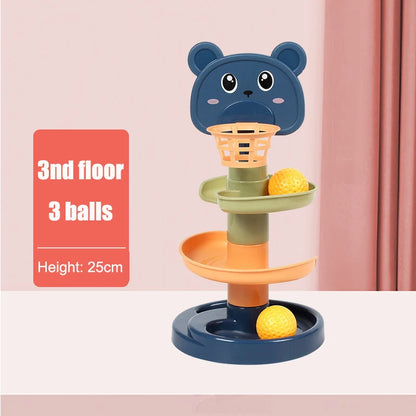 Montessori Baby Stacking Track