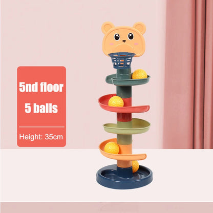 Montessori Baby Stacking Track