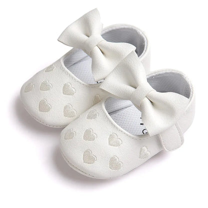 Baby Classic Bow-knot Heart Anti-slip