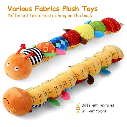 Baby Rattle Musical Caterpillar Worm