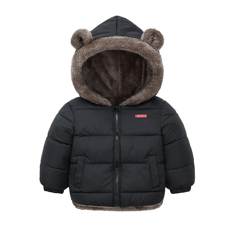 Jacket Hooded Cotton Outerwear