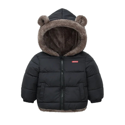 Jacket Hooded Cotton Outerwear