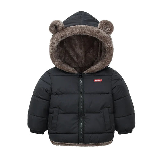 Jacket Hooded Cotton Outerwear