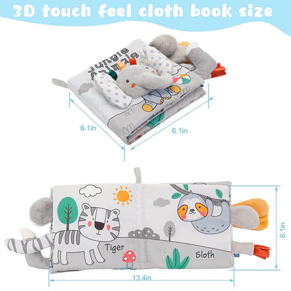 Soft Animals 3D Book