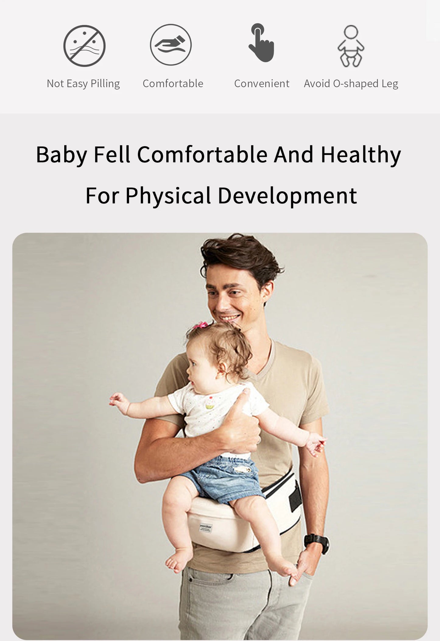 Baby Carrier Waist Stool