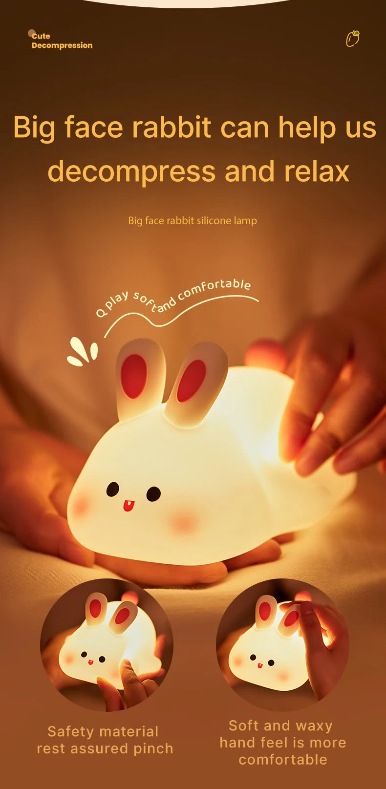 LED Night Lamp USB